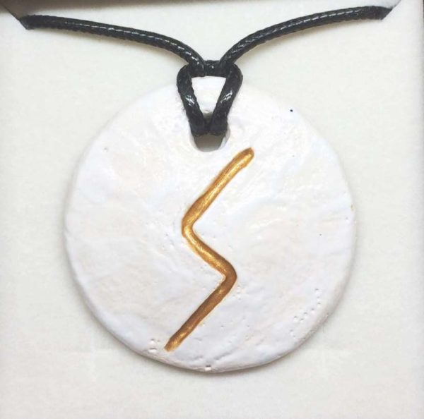 Runa in ceramica "Sowlo"