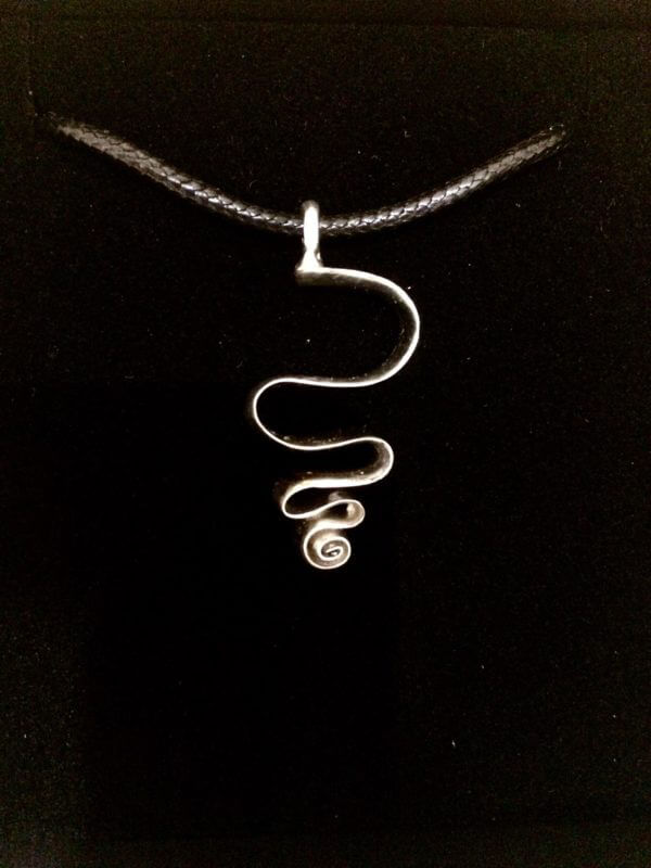 Spirale "Sinuosa" in Argento 925