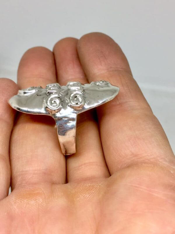 Anello in Argento 925 con segno zodiacale acquario, a richiesta qualsiasi proposta è ben accetta. - immagine 5