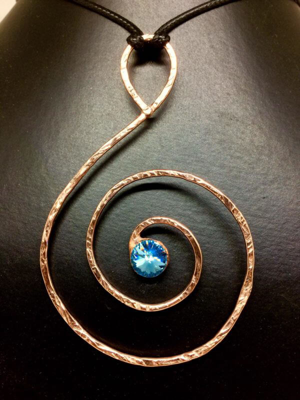 Spirale in Rame martellato!...Amorevolmente pero'...