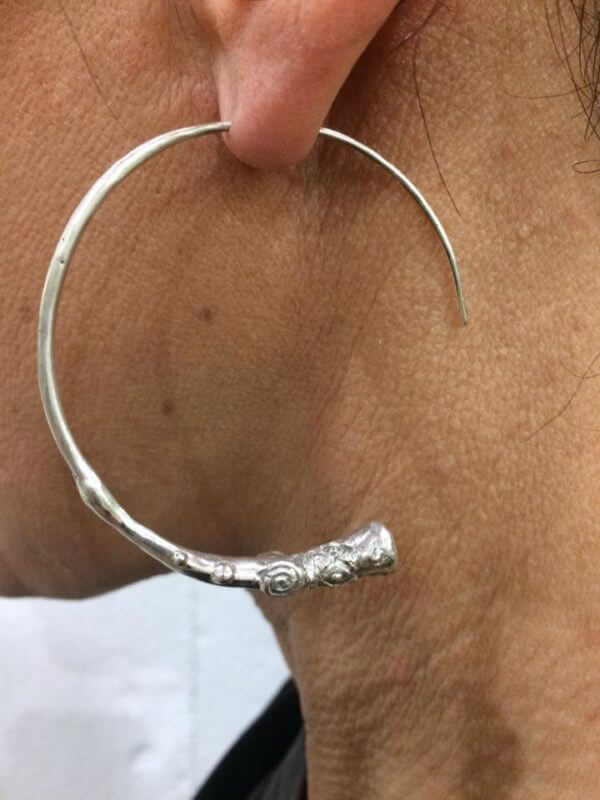 Orecchini "Tribale" in Argento 925