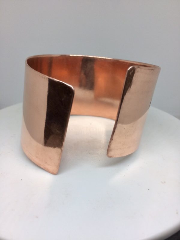 Bracciale in rame lucidissimo - immagine 3