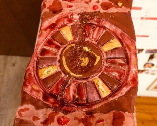 SPECCHIO MAGICO ROSSO 90X70 - immagine 5