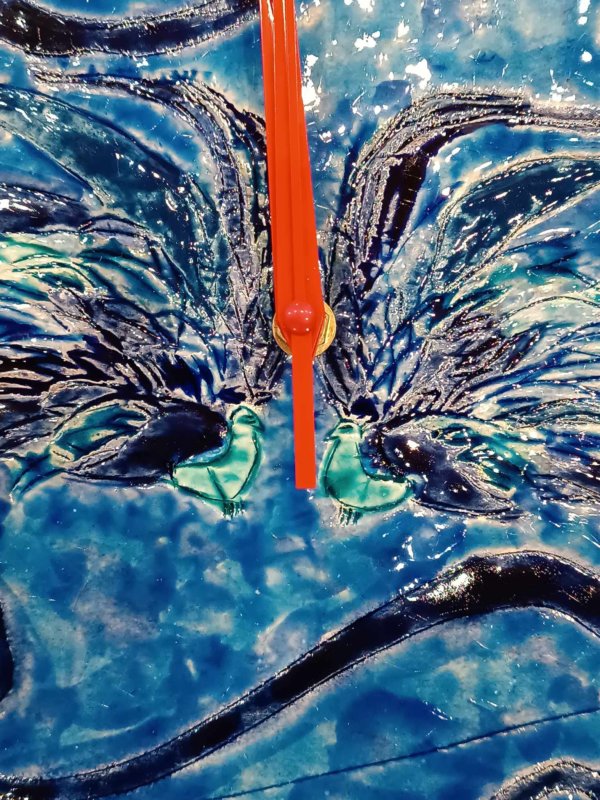 Orologio in ceramica, anche colori a richiesta - immagine 5