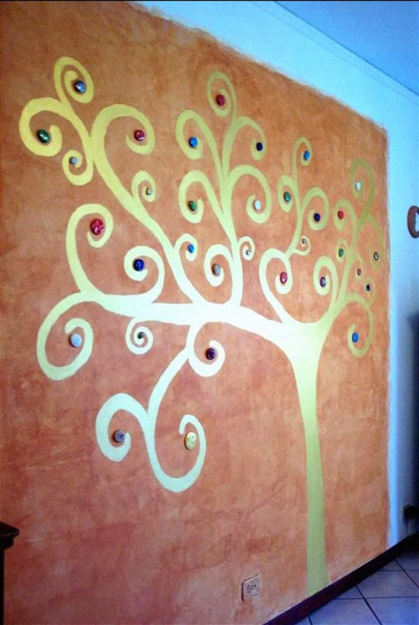 FORMELLINE IN CERAMICA PER IMPREZIOSIRE L' ALBERO DELLA VITA
