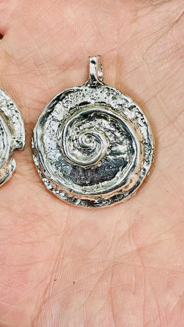 Collana spirale in Argento 925