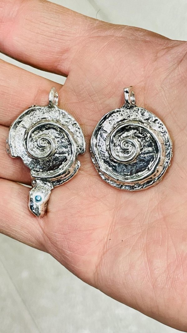 Collana spirale in Argento 925 - immagine 4
